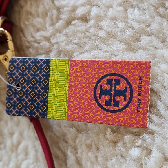 NWT Tory Burch Raspberry Hailey Wristlet Wallet 💖 - Picture 6 of 16